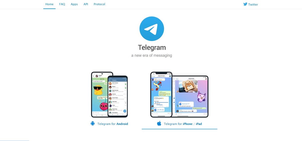 telegram chat app